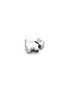 White Dog Charm