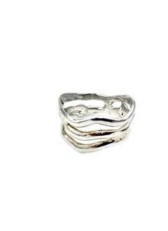 Gold Wave Hawaiian Ring