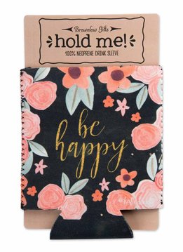 Be Happy Insulated Drink Sleeve