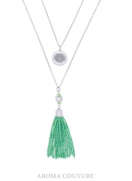 TaraTassel Diffuser Necklace 24"