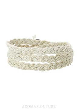 Chelsea Organic Hemp/ Diffuser Wrap Bracelet