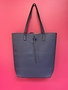 Beach Tote Bag in Navy Blue