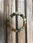 Handmade Matte Amazonite Bead Stretch Bracelet