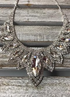 Sparkly Marquise Rhinestone Necklace