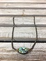 Handmade Abalone Shell with Seed Bead Choker