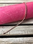 Rose Gold Cubic Zirconia Tennis Bracelet