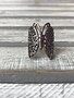 Stainless Steel Butterfly Ring Size 6