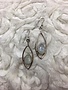 Italian Sterling Silver Tear Drop Moonstone Earrings
