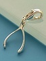 Wishbone Sterling Silver Charm with Clasp