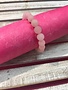 Light Pink Natural Stone Stretch Bracelet