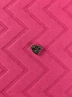 Silver “In Memory Of” Heart