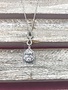 Classy Triple Cubic Zirconia Pendant