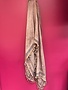 Boho Trim Lightweight Scarf in Rose