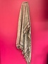 Boho Trim Lightweight Scarf in Gray