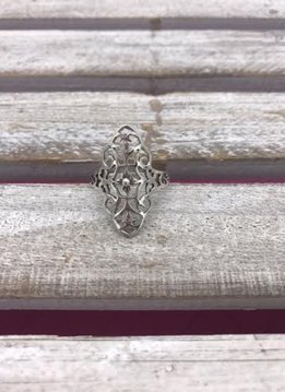 Sterling Silver Filigree Ring