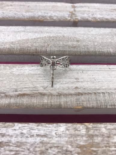 Sterling Silver Dainty Dragonfly Ring