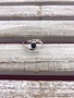 Sterling silver Cradled Oval Synthetic Sodalite Ring