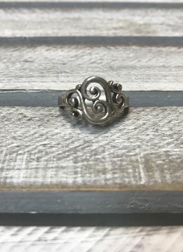 Sterling Silver Swirl Ring