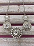 18mm 3 Snap Necklace with Rhinestones
