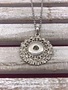 18mm Snap Necklace with Fancy Pendant