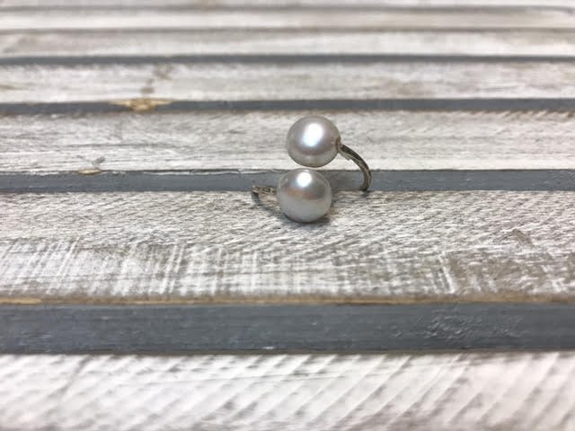 Fresh Water Pearl and Sterling Silver Ring