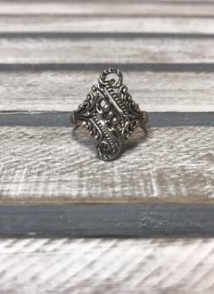 Sterling Silver Victorian Style Ring