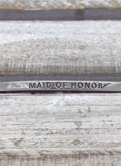 Maid Of Honor Silver Bracelet