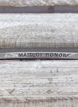 Maid Of Honor Silver Bracelet
