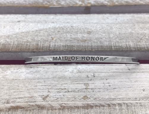 Maid Of Honor Silver Bracelet