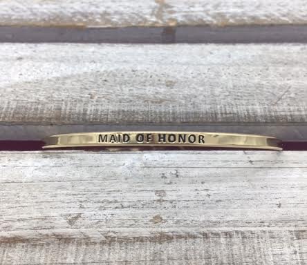 Maid Of Honor Gold Bracelet