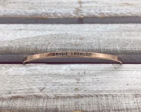 Bride Tribe Rose Gold Bracelet