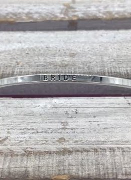 Bride Silver Bangle