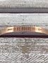 Stainless Steel Rose Gold "Be Brave" Bangle