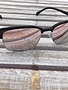 Polarized Square Lenses Sunglasses Black Pink