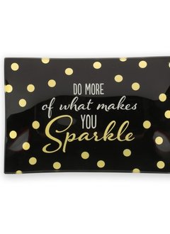 Do More of What Makes You Sparkle Trinket Tray