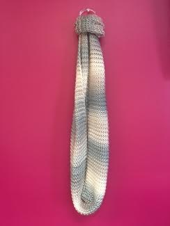 Muted Colors Ombre Knit Scarf