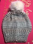 Muted Colors Ombre Knit Hat
