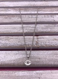 Silver Snap Minis Necklace