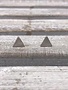 Stainless Steel Silver Triangle Earrings