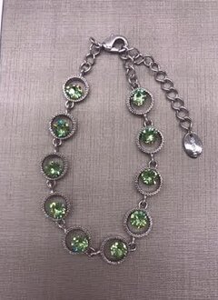 Forever Crystals Peridot Celebration Bracelet
