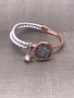 Forever Crystals Rose Gold Constellation Bracelet with Silver Night Crystals
