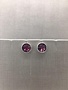Forever Crystals Silver Forever Stud Amethyst