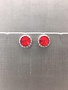 Forever Crystals Halo Light Siam Earrings