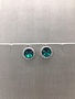 Forever Crystals Halo Emerald Earrings