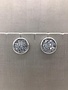 Forever Crystals Silver Constellation Stud Earrings Clear Crystal