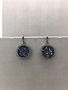 Forever Crystals Pewter Constellation Halo Silver Night Earrings
