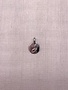 Forever Crystals Silver Initial J Charm