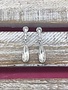 Swarovski Crystal Silver Drop Earrings