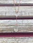 Swarovski Crystal Rose Gold Necklace