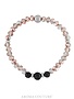 Pink Crystal Lava Rock Diffuser Bracelet